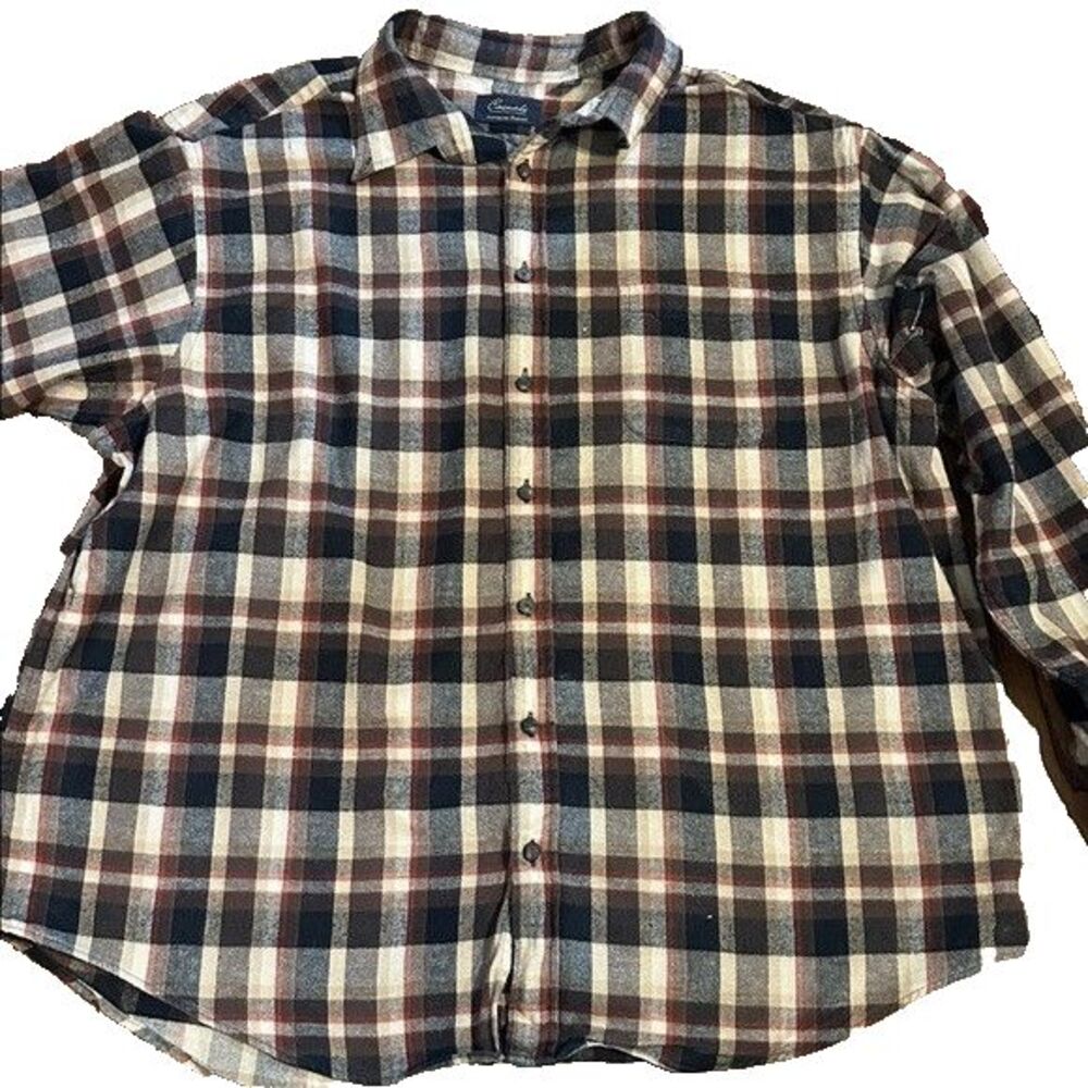 CASUALS Portuguese Flannel brand flannel button down shirt  3XB